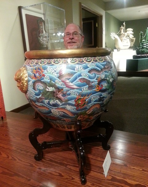 Dad in a Vase