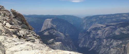 Half Dome from above